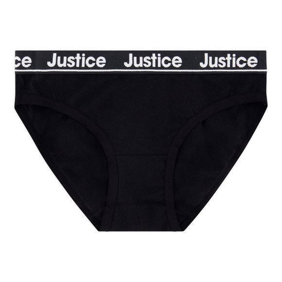 New Justice Girls Soft Cotton Bikini Underwear 6-Pack Christmas Buffalo Plaid - Picture 14 of 16